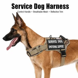 No Pull Dog Harness Adjustable Service Dog Vest