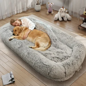 Dog Bed for Adults Large Human Size Dog Bed,